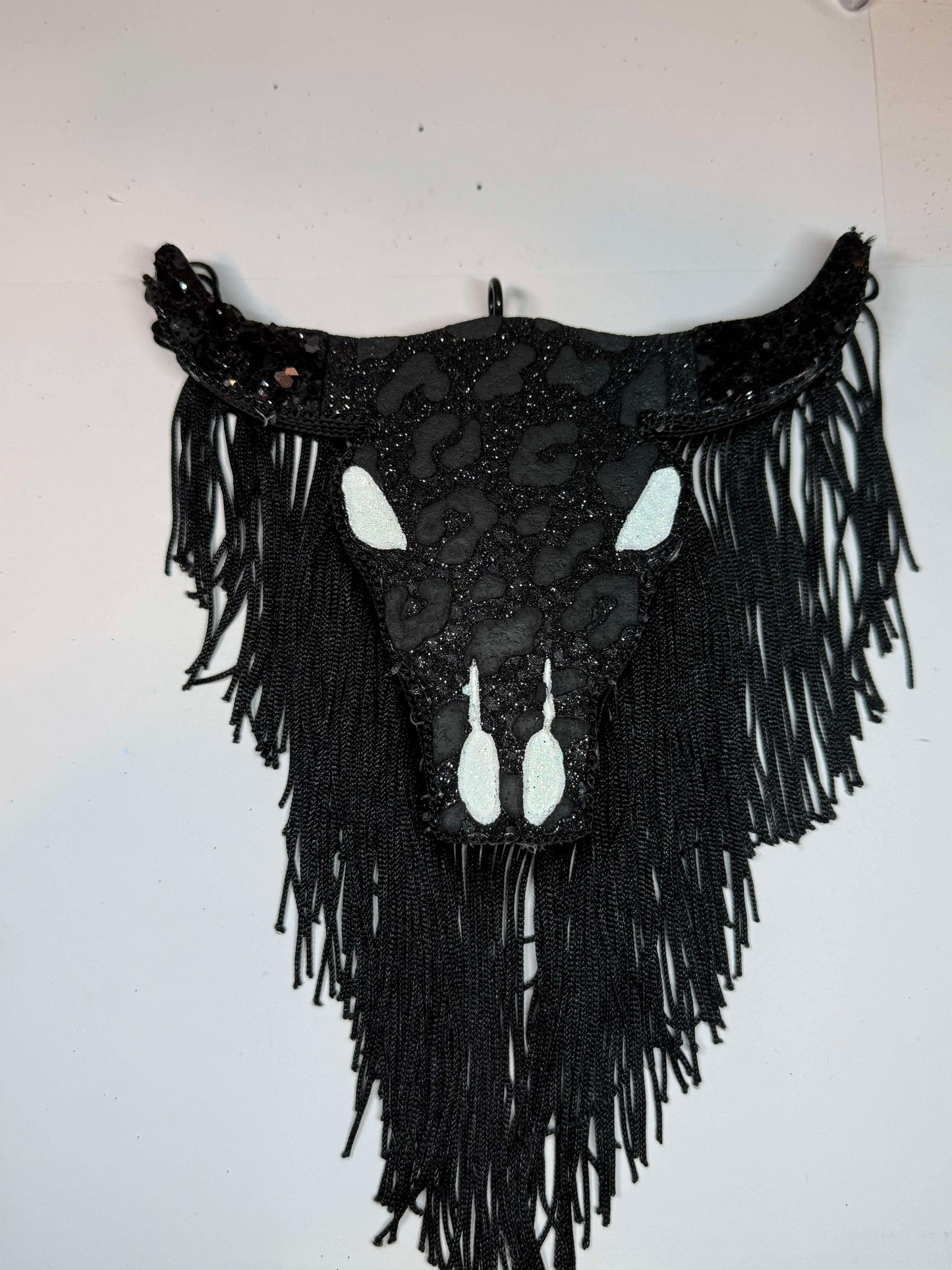 Black n sassy bull skull