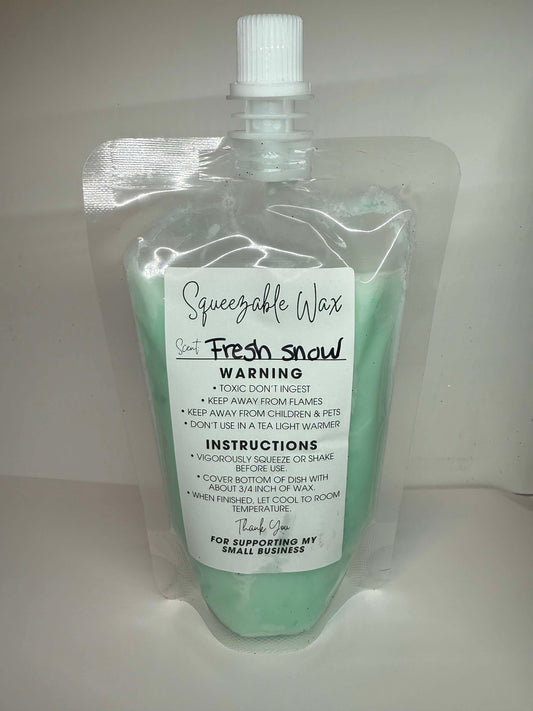 Fresh snow squeeze wax 6oz