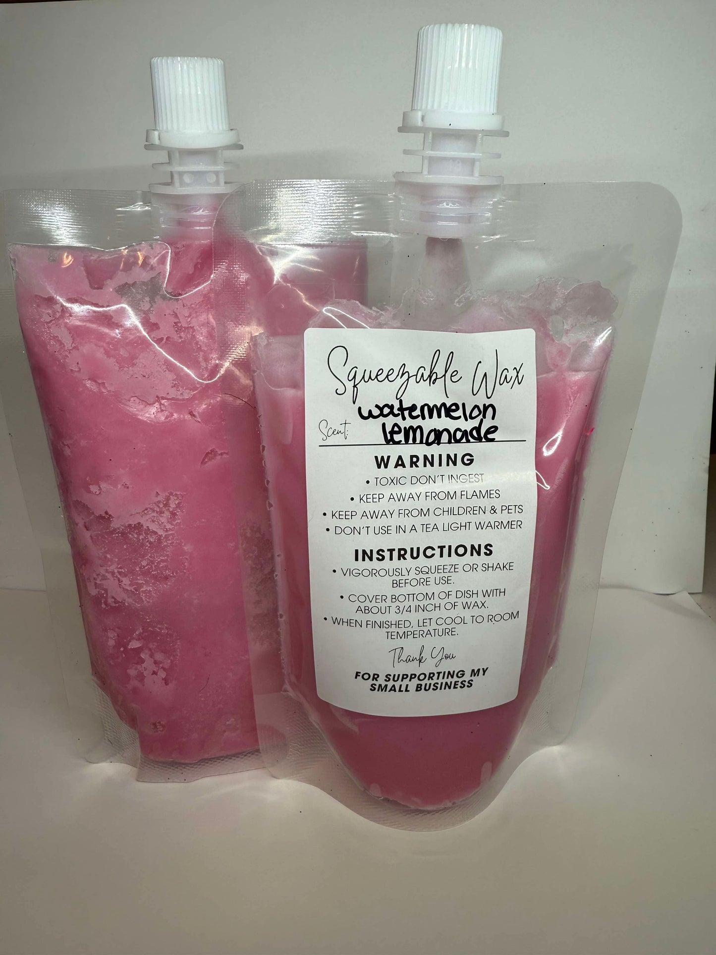 Watermelon lemonade squeeze wax 6oz